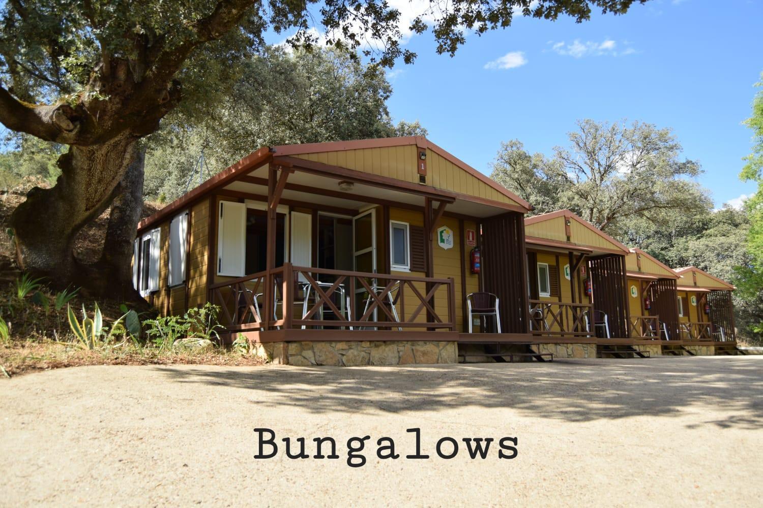 Bungalows, Camping Vega De Francia Sotoserrano Eksteriør bilde