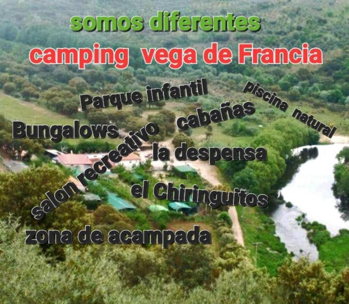 Bungalows, Camping Vega De Francia Sotoserrano Eksteriør bilde